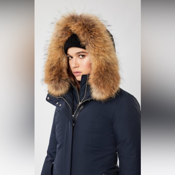 MACKAGE HARLOWE - DOWN COAT WITH REMOVABLE NATURAL FUR - Picture 2 of 10